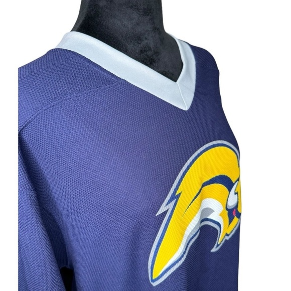 NHL Large Vintage (former logo) Buffalo Sabres Jersey Size M Great Condition - Picture 3 of 7